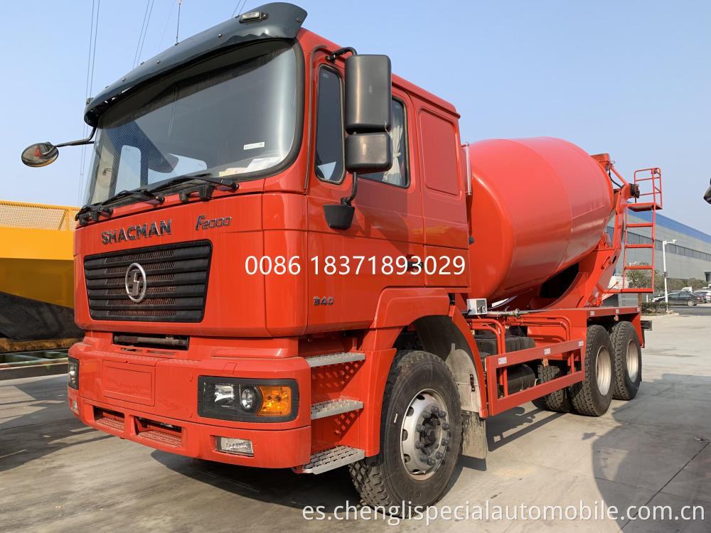 Shacman 6x4 10cbm Concrete Mixer Truck 1